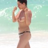 Kelly Brook Topless Big Boobs Bikini Candids On The Beach In Cancun www.GutterUncensored.com 004