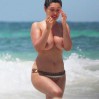 Kelly Brook Topless Big Boobs Bikini Candids On The Beach In Cancun www.GutterUncensored.com 022
