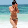 Kelly Brook Topless Big Boobs Bikini Candids On The Beach In Cancun www.GutterUncensored.com 023
